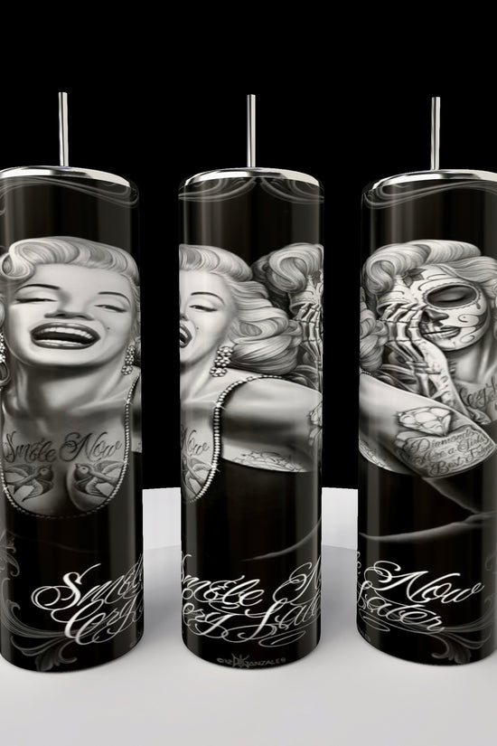 Marilyn Monroe 20oz Skinny Tumbler