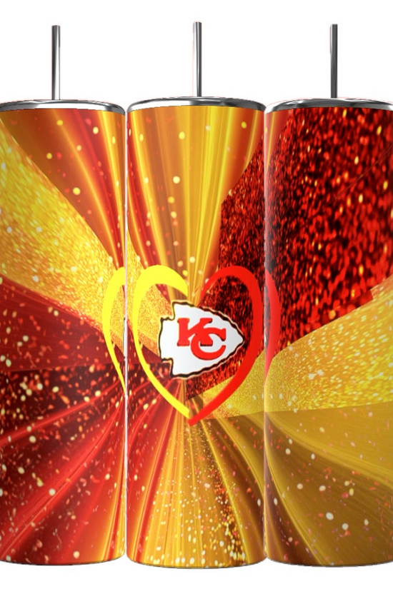 Chiefs Heart 20oz Tumbler