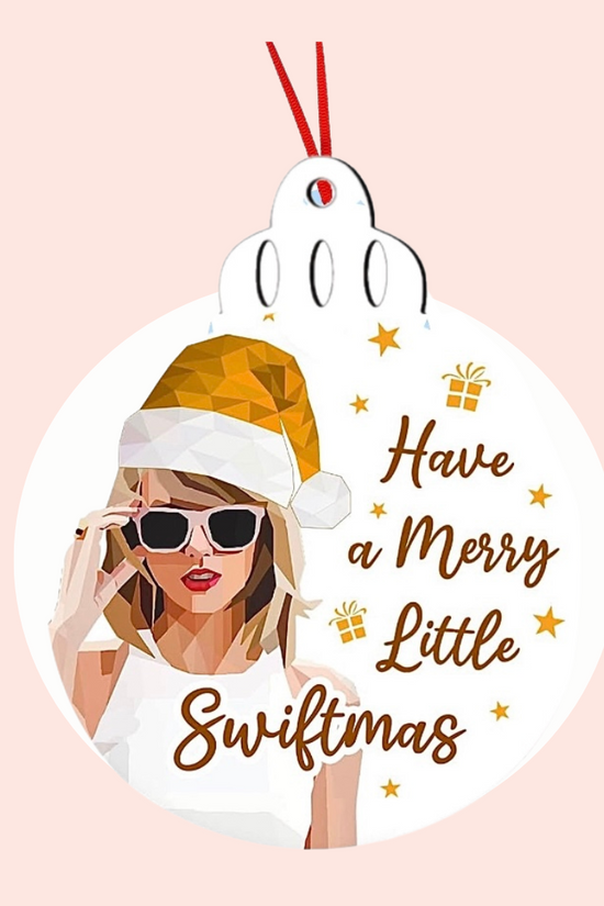 Happy Swiftmas Tree Ornament