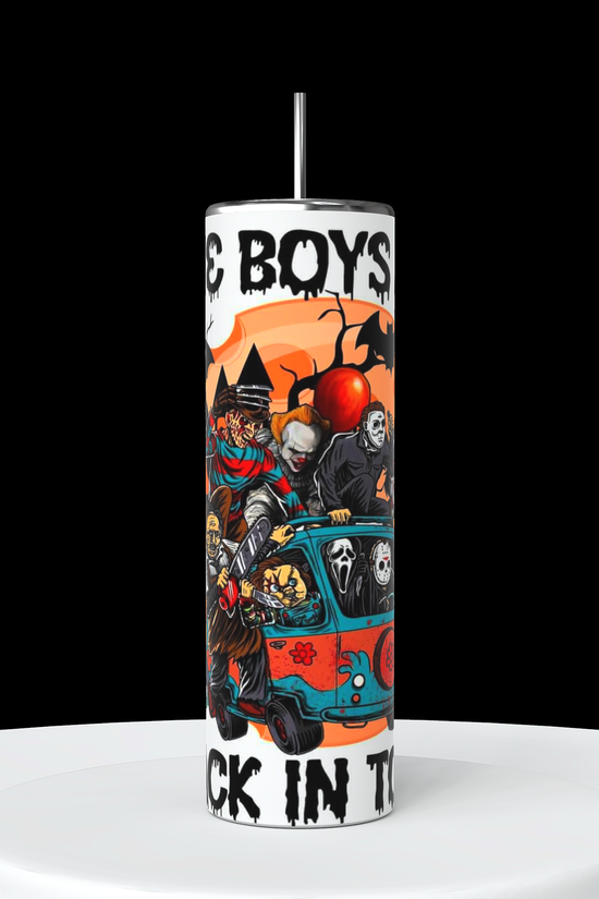 Boys Are Back In Town | Halloween| 20oz Tumbler