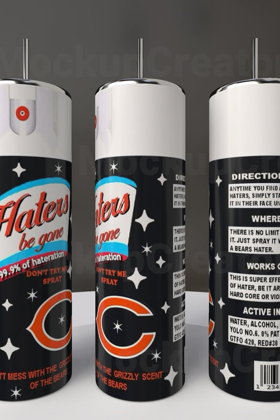 Chicago Bears Haters 20oz Tumbler