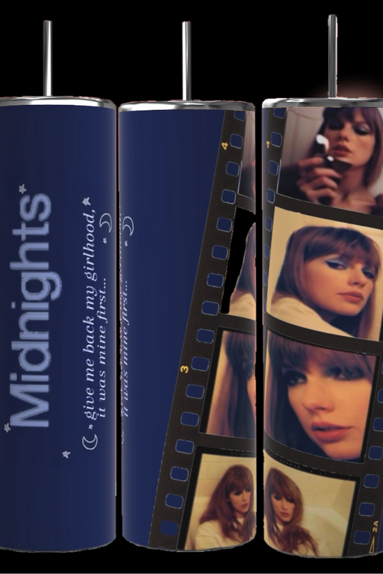 Eras Filmstrip Collage Custom Collection| Taylor Swift 20oz Tumbler!