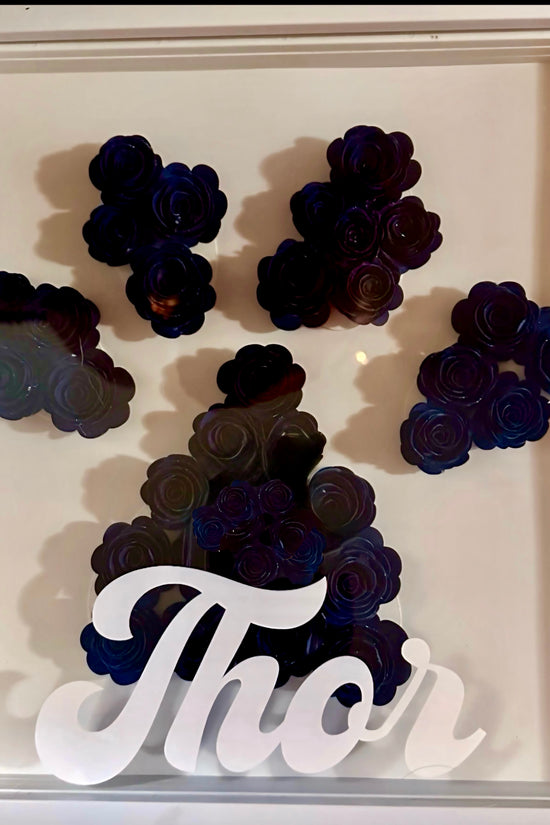 Paw Print Shadow Box | Personalized