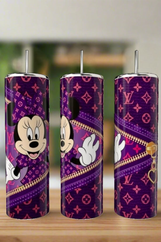 Minnie Mouse LV Peek-a-Boo Collection 20oz Skinny Tumbler