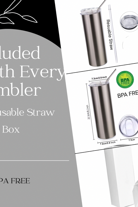 Sprite 20oz Skinny Tumbler with Lid and Reusable Straw