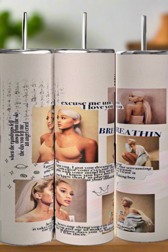 Ariana Grande Aesthetic tumbler