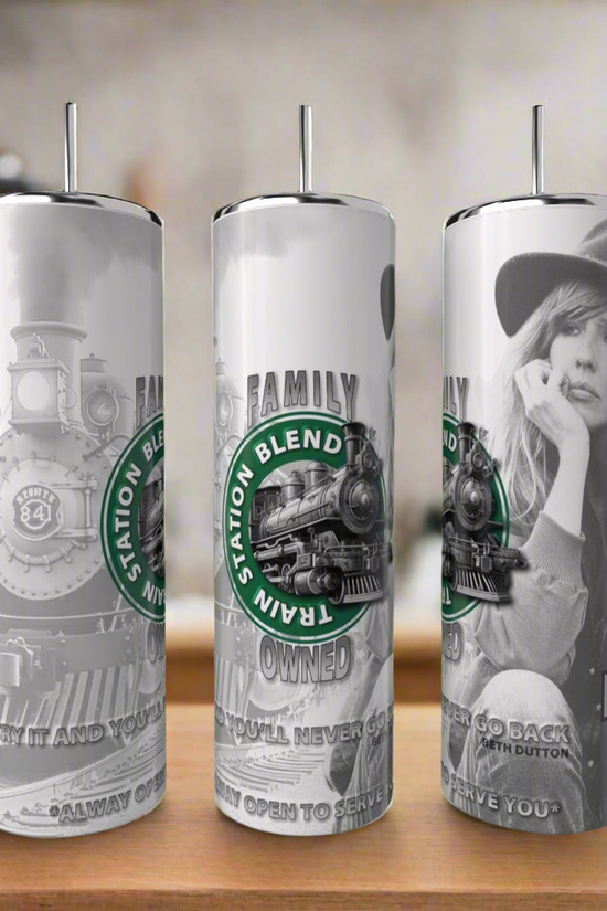Beth Dutton Starbucks 20 ounce skinny tumblers