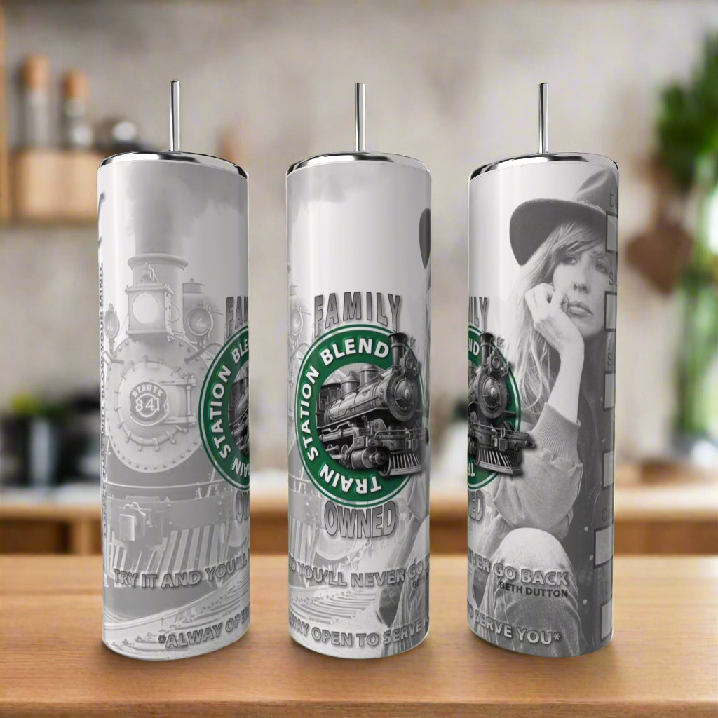 Beth Dutton Starbucks 20 ounce skinny tumblers