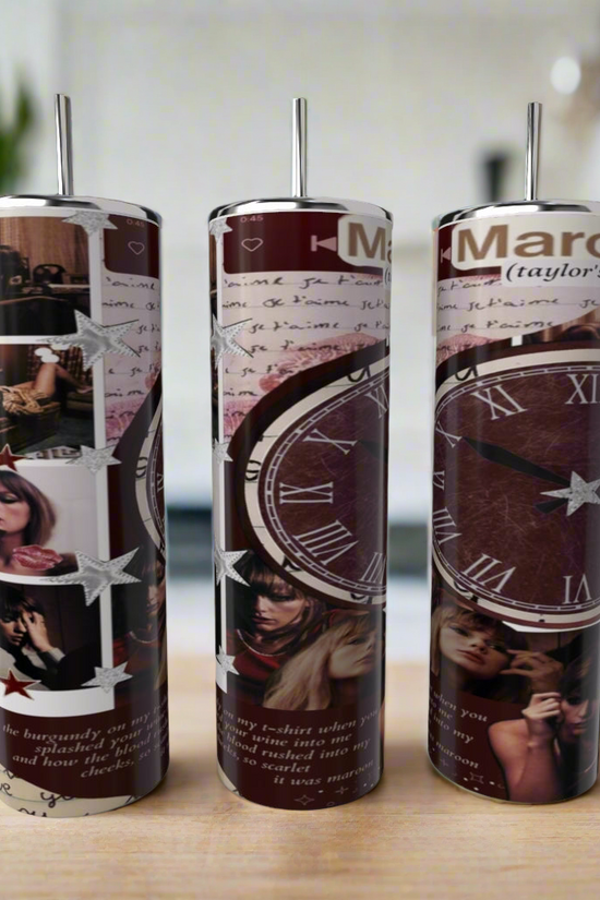 RED Taylor Swift 20oz Skinny Tumbler