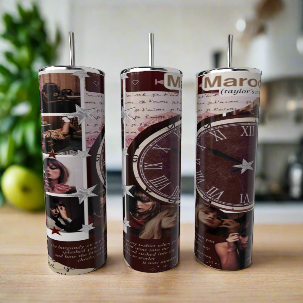 RED Taylor Swift 20oz Skinny Tumbler
