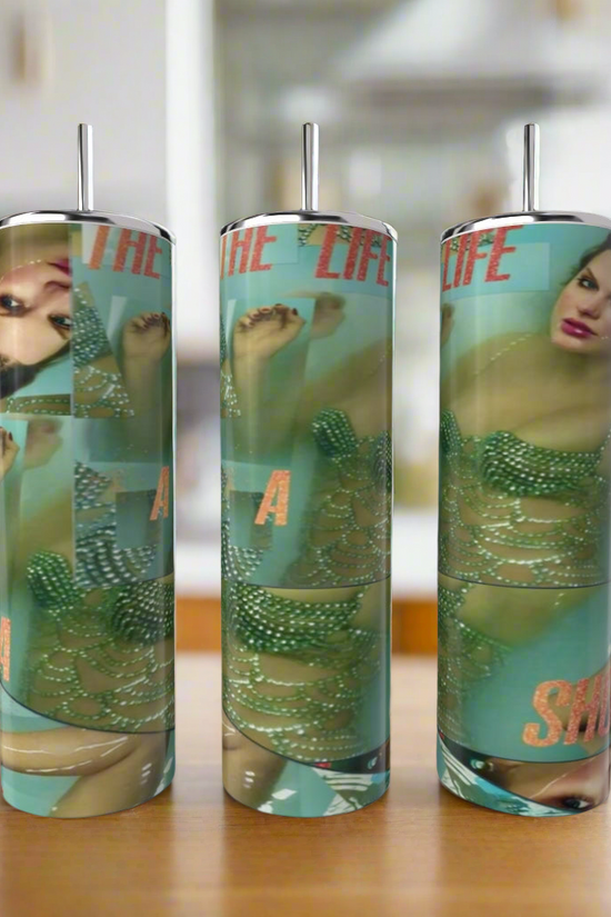 The life of a Showgirl Aesthetic Taylor Swift 20oz Tumbler