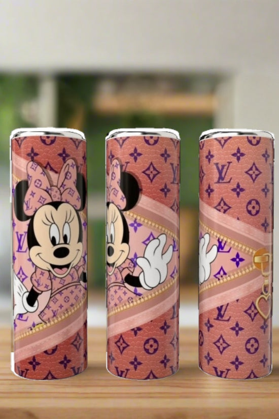 Minnie Mouse LV Peek-a-Boo Collection 20oz Skinny Tumbler