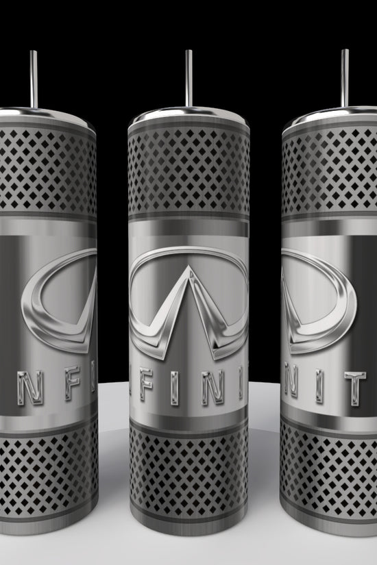 Car Enthusiast Silver Stainless Steel 20oz Tumbler