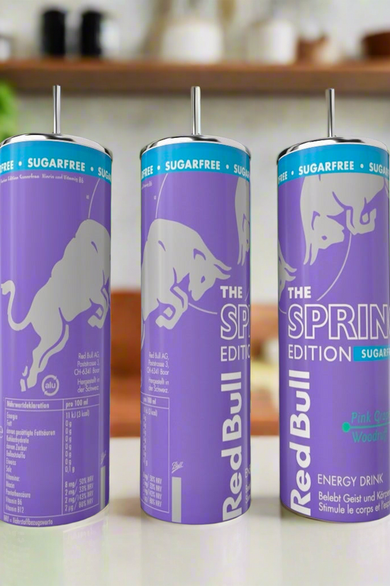 Spring Red Bull 20oz Tumbler