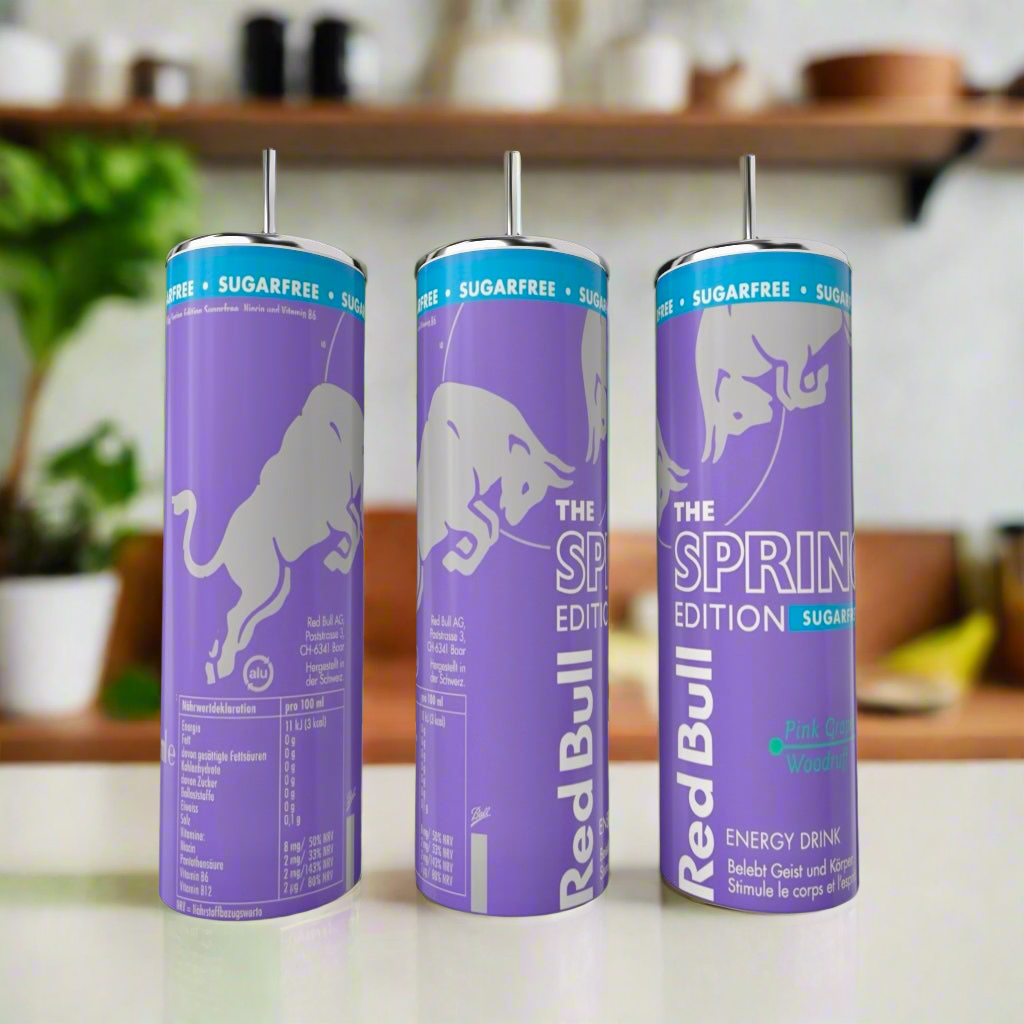 Spring Red Bull 20oz Tumbler