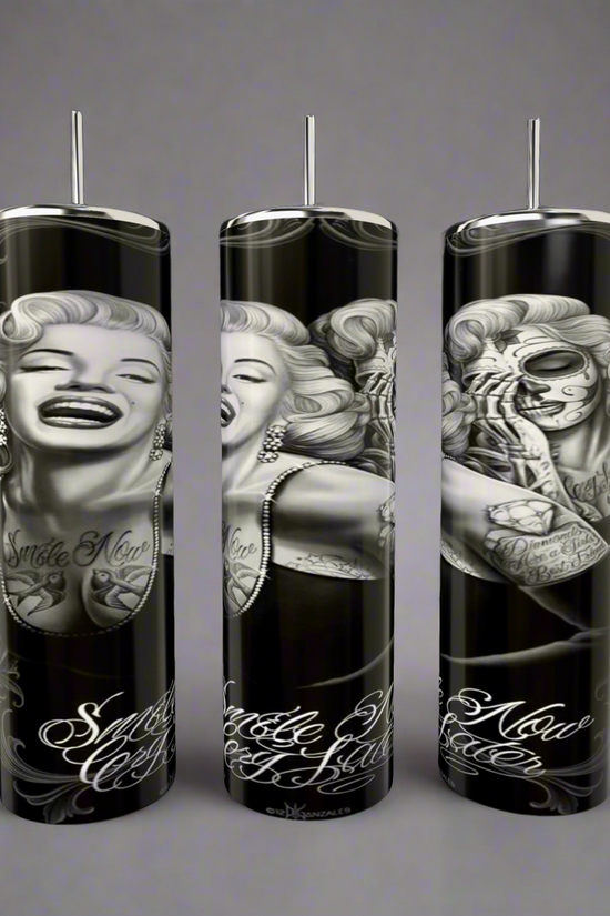 Marilyn Monroe 20oz Skinny Tumbler