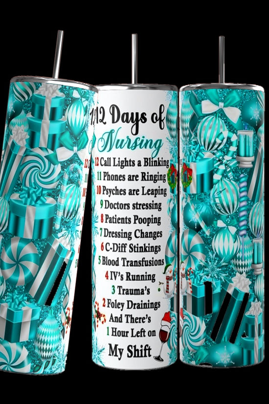 Nurse Christmas 20oz Tumbler