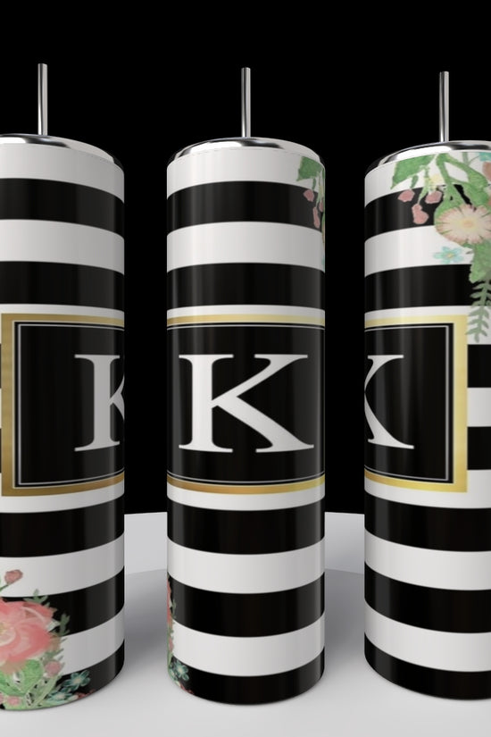 Monogram Kate Spade Spring 20oz Skinny Tumbler