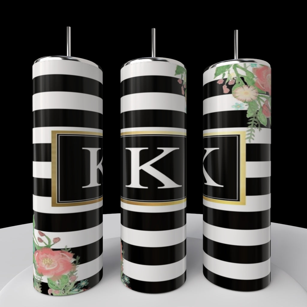 Monogram Kate Spade Spring 20oz Skinny Tumbler