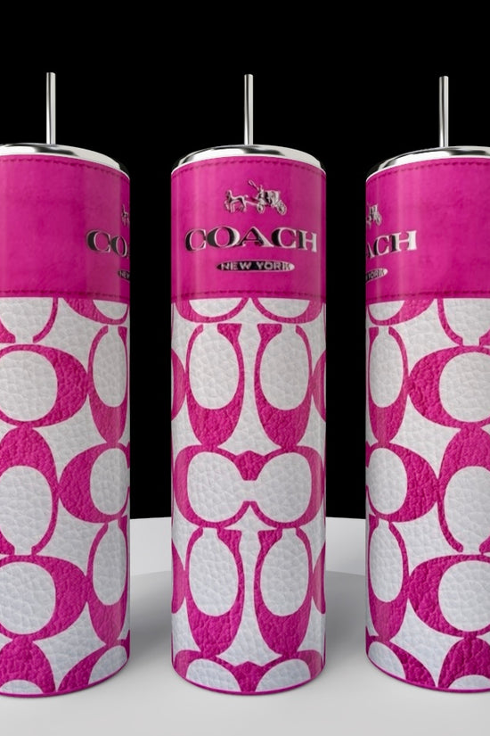 Coach 20oz Tumbler | Dark Pink