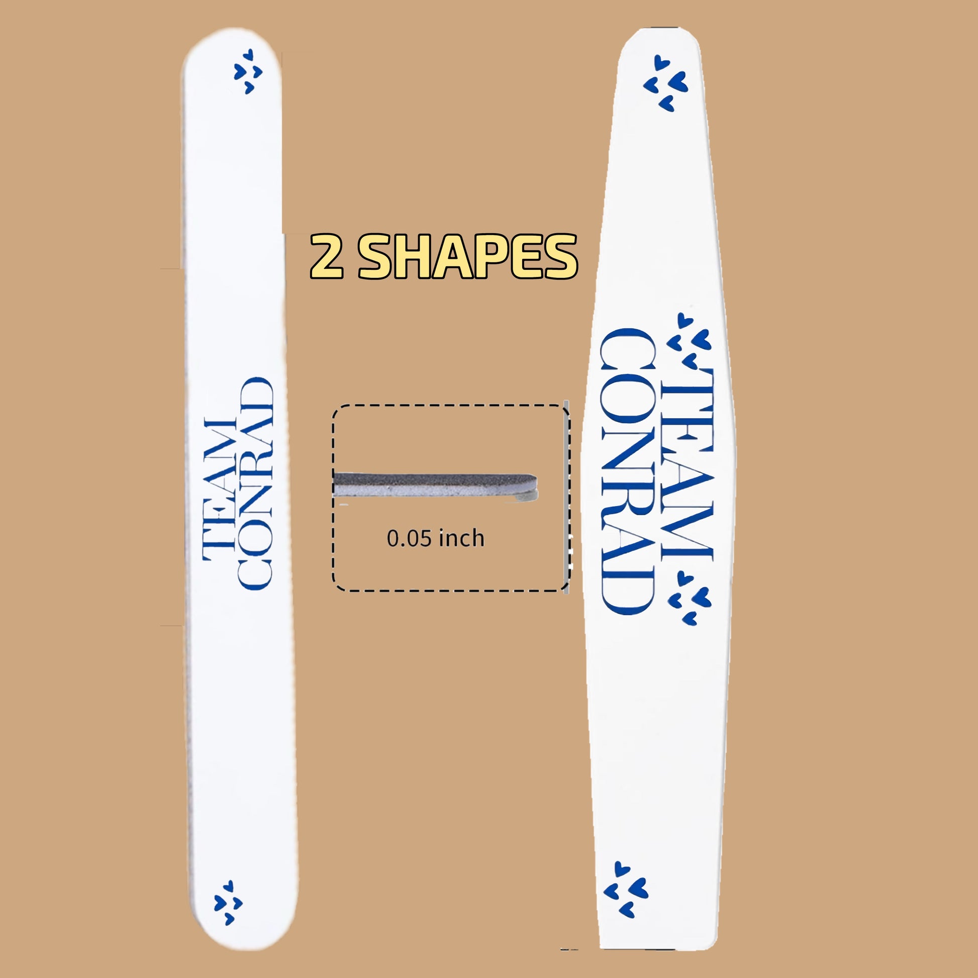 Team Conrad 180 Grit Nail File
