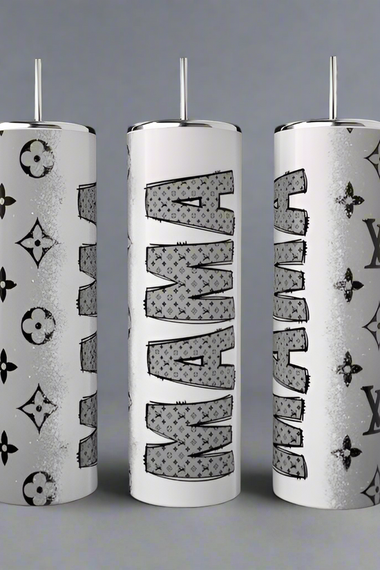 Louis Vuitton Mama Designed 20oz Stainless Steel Tumbler