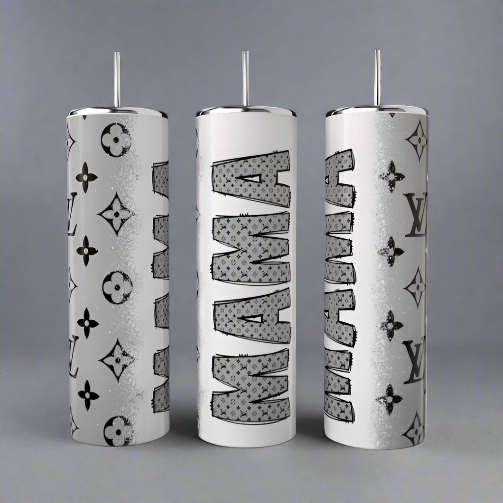 Louis Vuitton Mama Designed 20oz Stainless Steel Tumbler