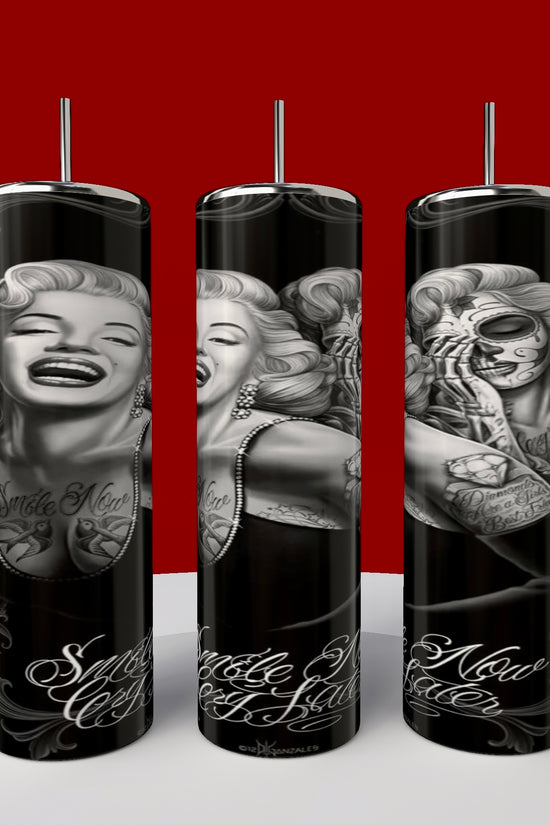 Marilyn Monroe 20oz Skinny Tumbler