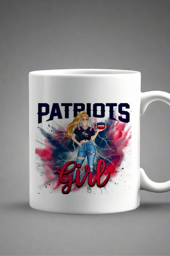 Patriots Girl Ceramic Mug | 11oz