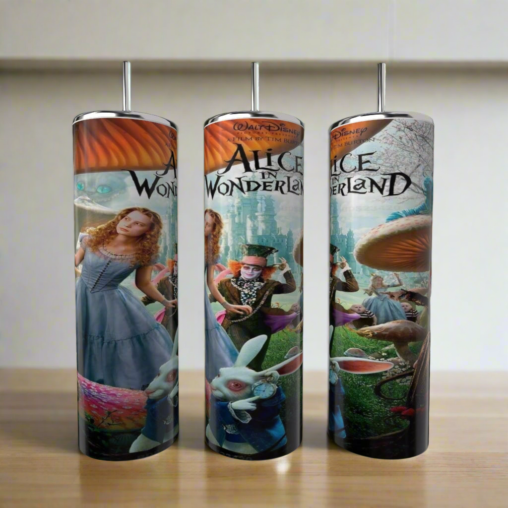 Alice in Wonderland 20oz Tumbler