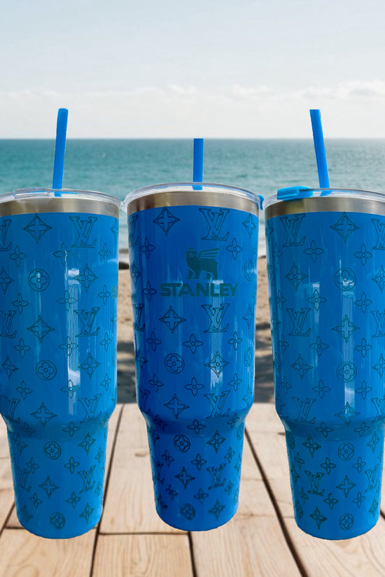 LV & Stanley Engraved 40oz Stainless Steel Tumbler