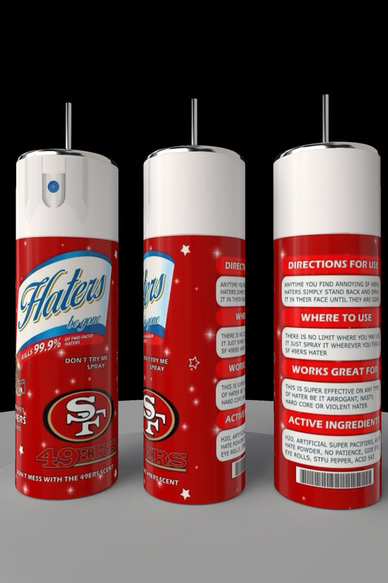 SF 49ers Haters 20oz Tumbler