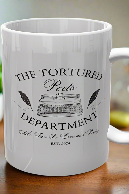 A white ceramic mug from Kreative Kreationz, named 