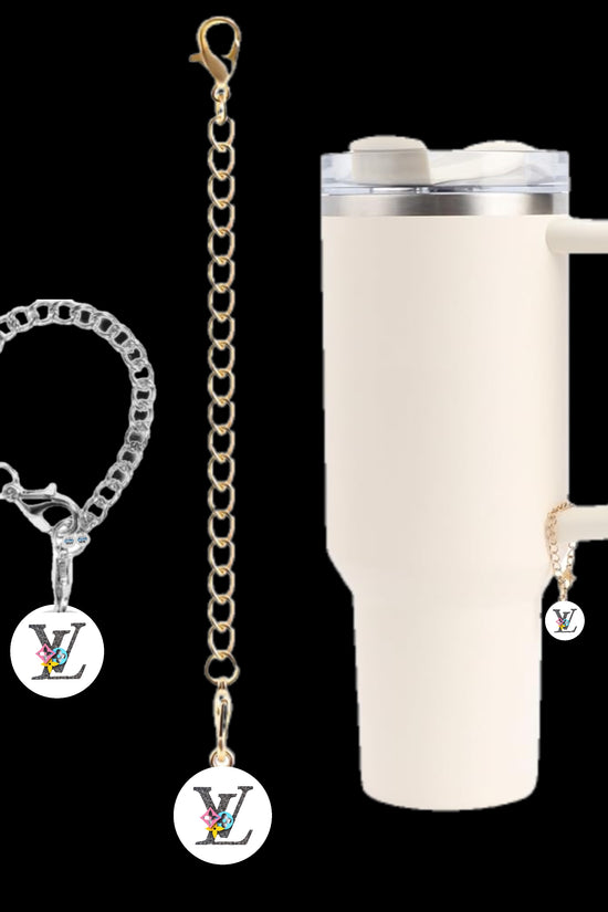 LV Charm Dangle | Cup Accessory