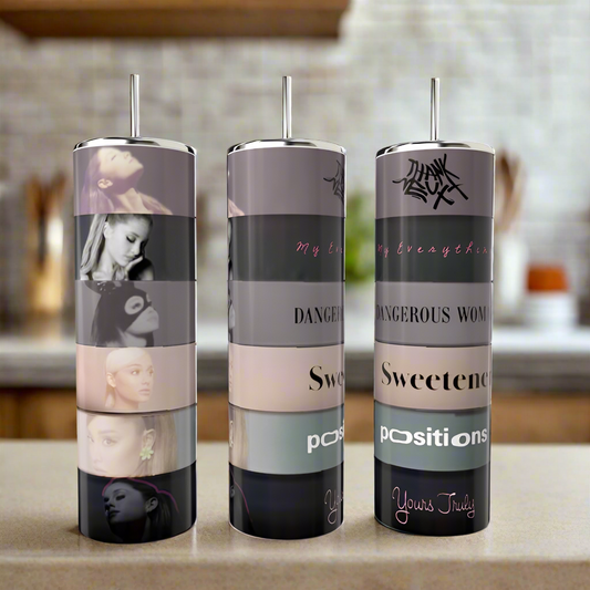 Ariana Grande Album Aesthetic 20oz Tumbler
