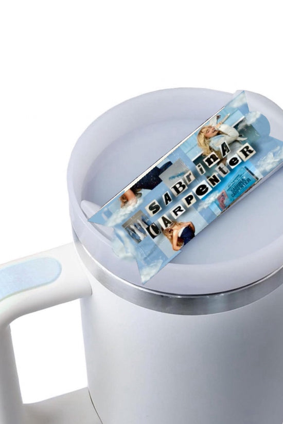 Sabrina Carpenter Expresso Collage Stanley Lid Topper