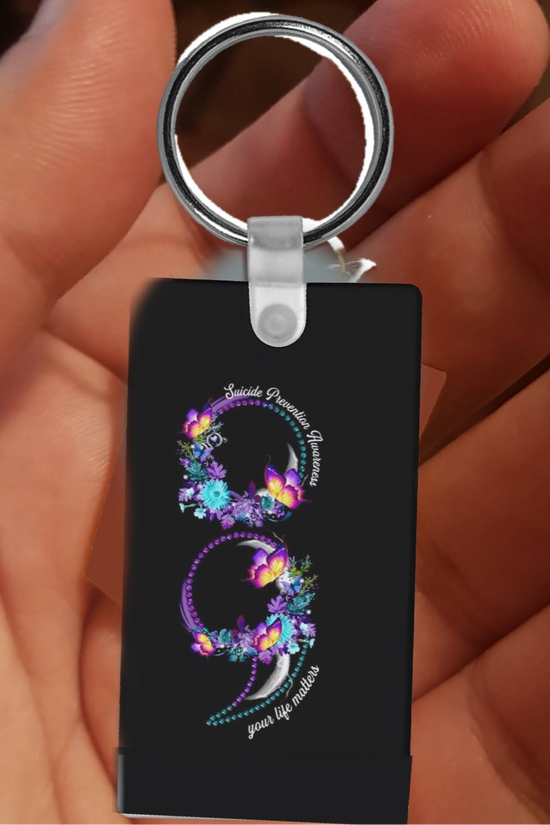 Suicide Prevention Awareness Keychain