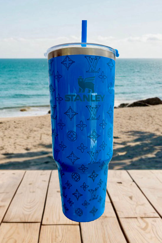 LV & Stanley Engraved 40oz Stainless Steel Tumbler