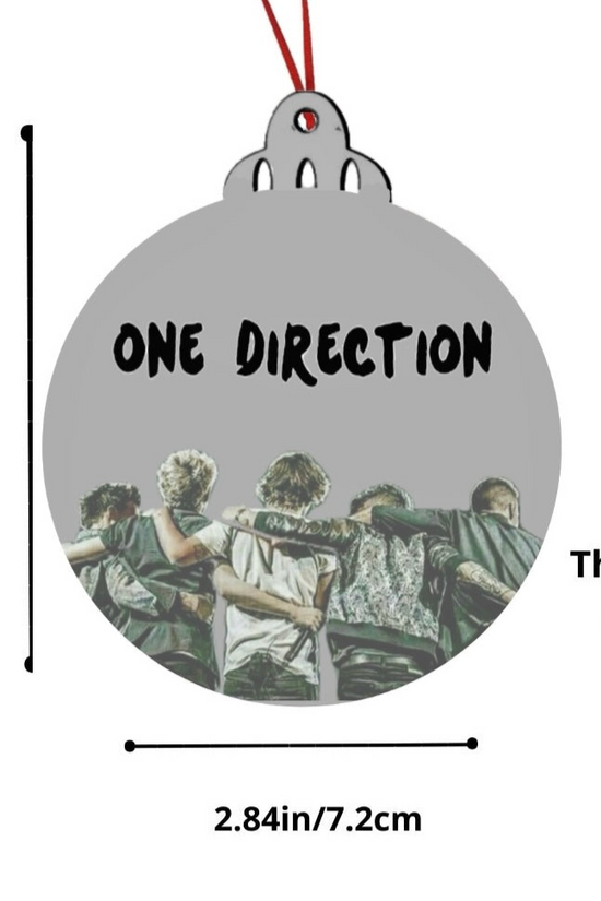 One Direction Christmas Tree Ornament