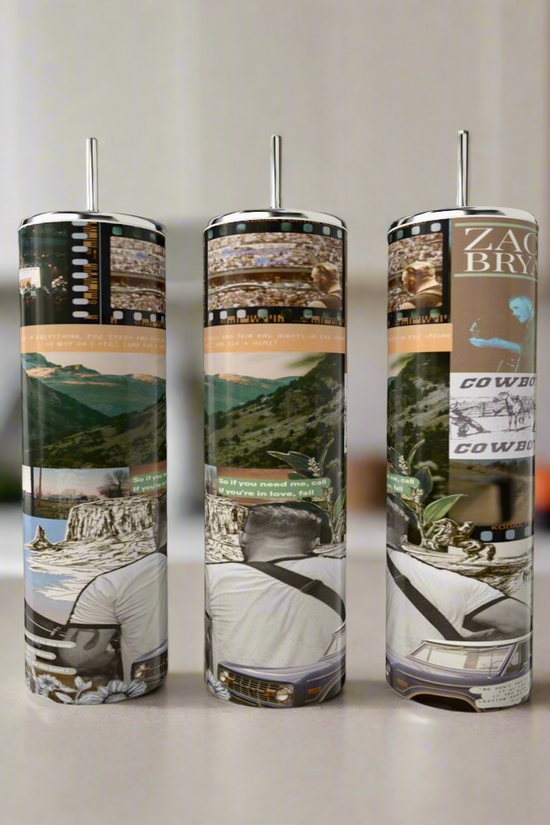 Zach Bryan 20oz Tumbler