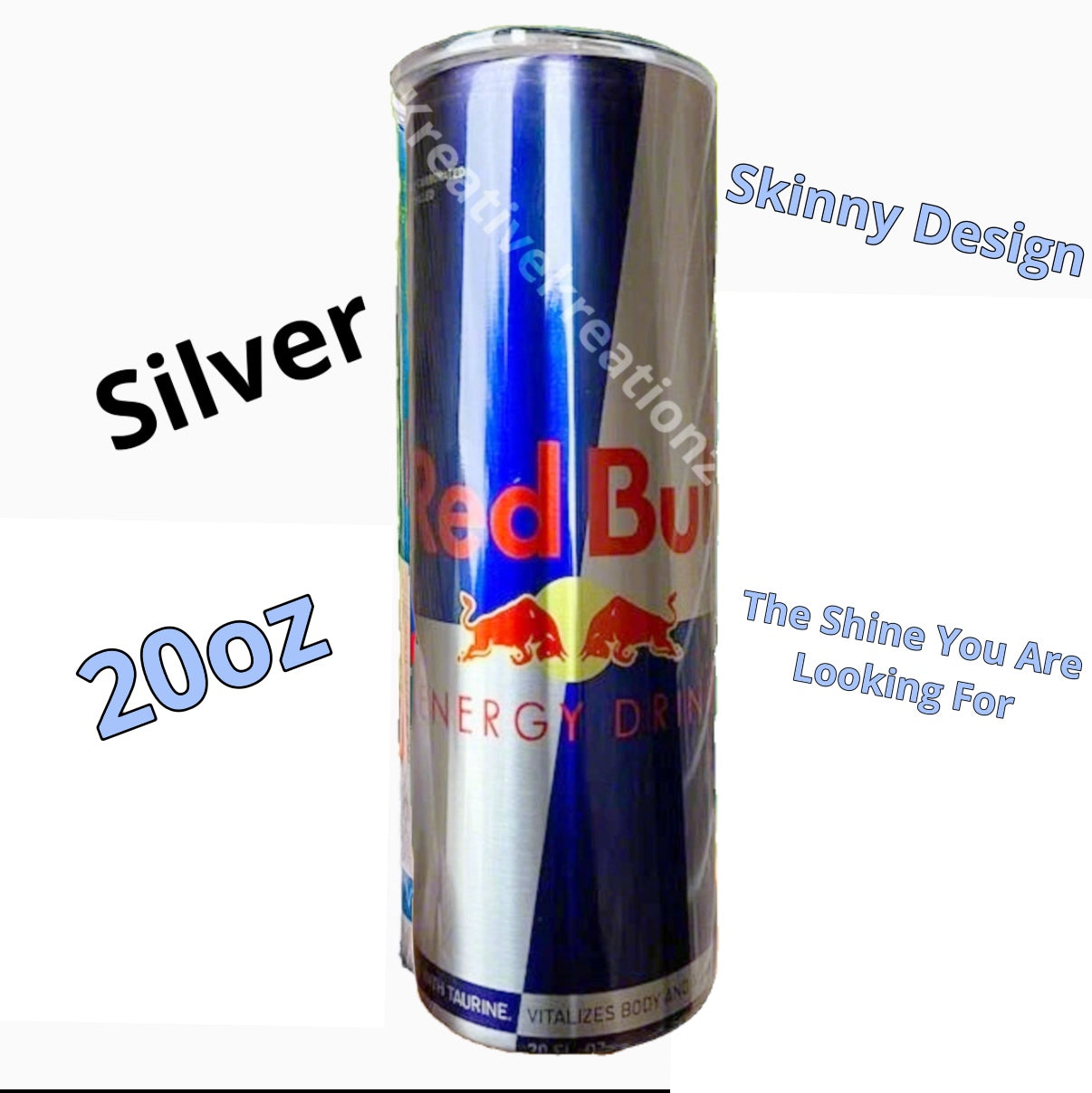 Red Bull Stainless Steel 20oz Tumbler