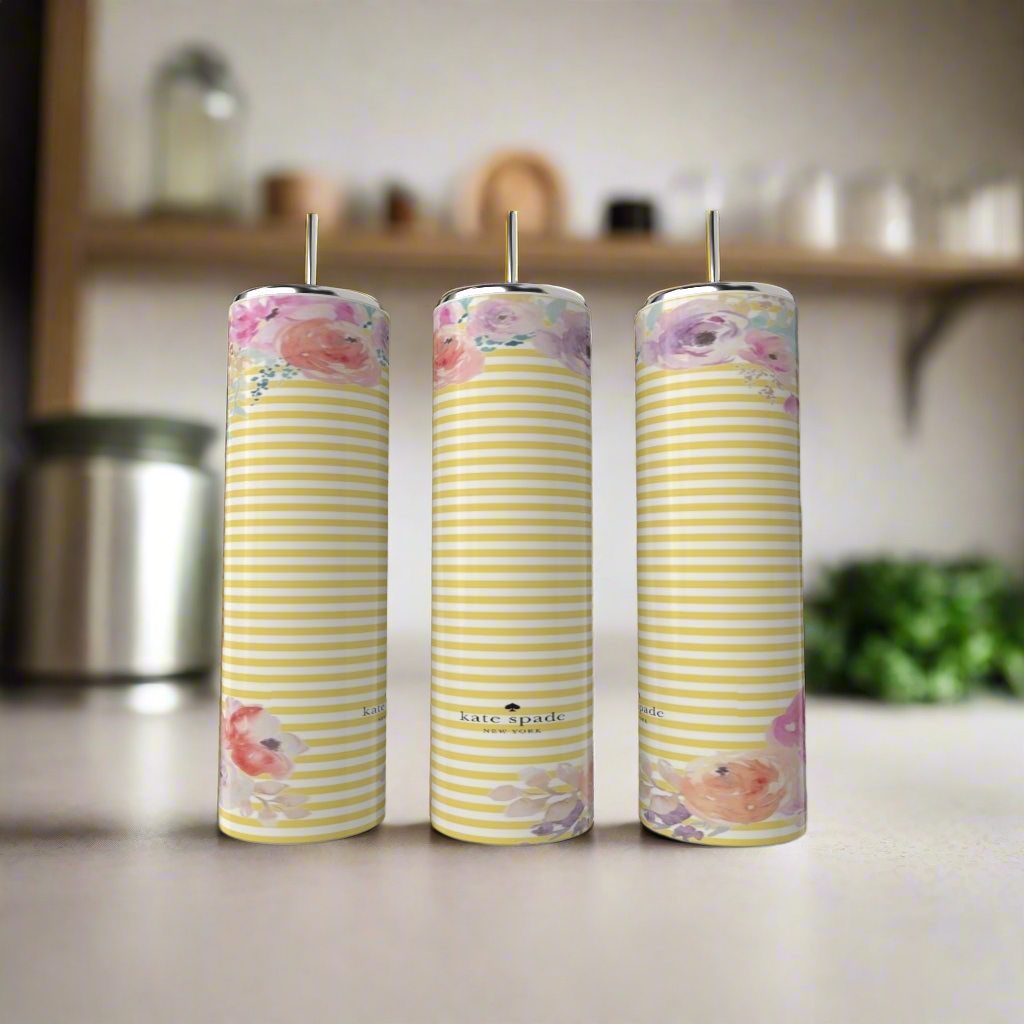 Kate Spade Spring 20oz Skinny Tumbler