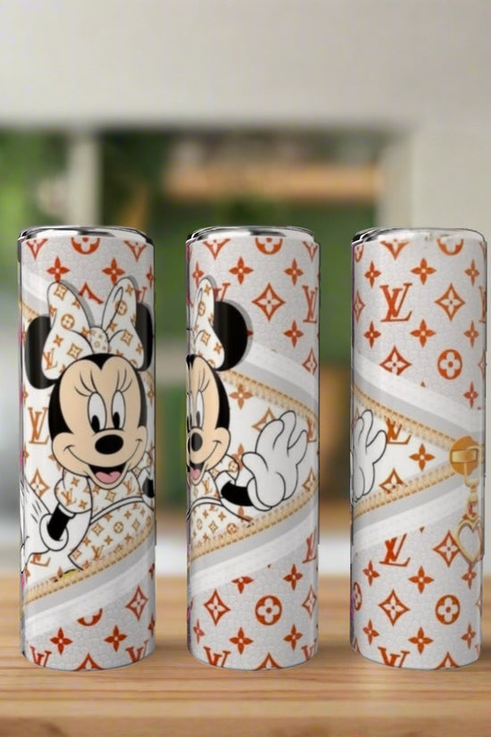 Minnie Mouse LV Peek-a-Boo Collection 20oz Skinny Tumbler