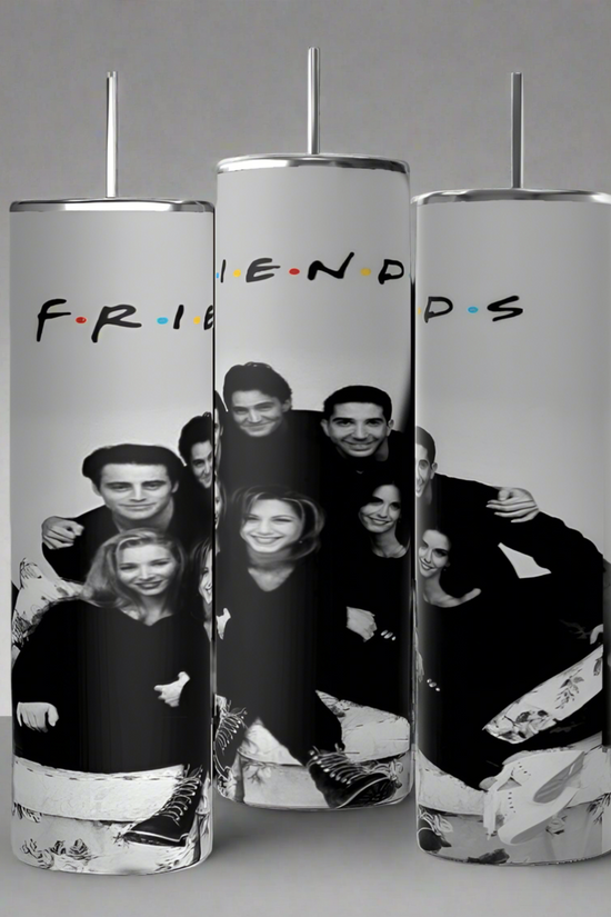 Friends B&W 20oz tumbler