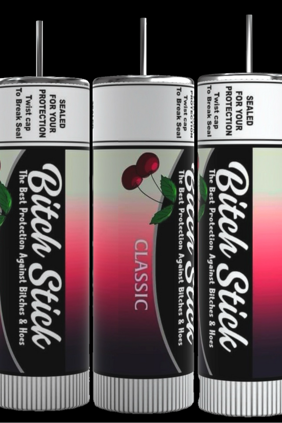 Three cylindrical 20oz tumblers labeled 