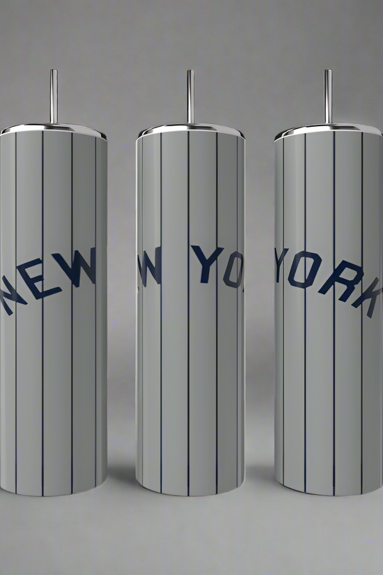 New York Yankees Grey 20oz Tumbler