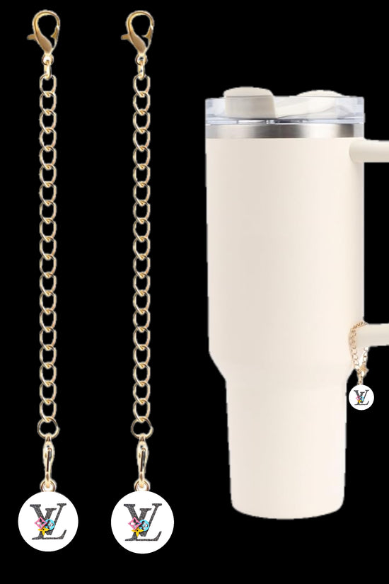 LV Charm Dangle | Cup Accessory