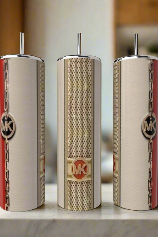 MK Glitz 20oz Tumbler Red or Brown