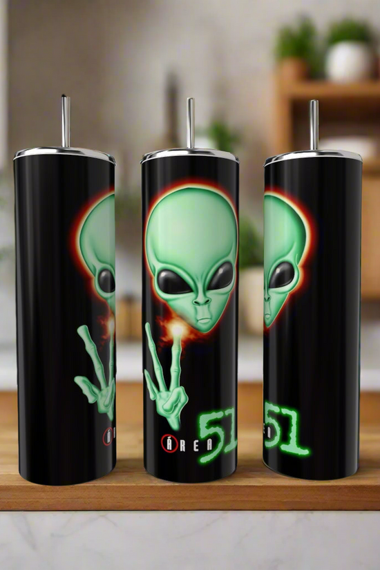Area 51 20oz Skinny Tumbler