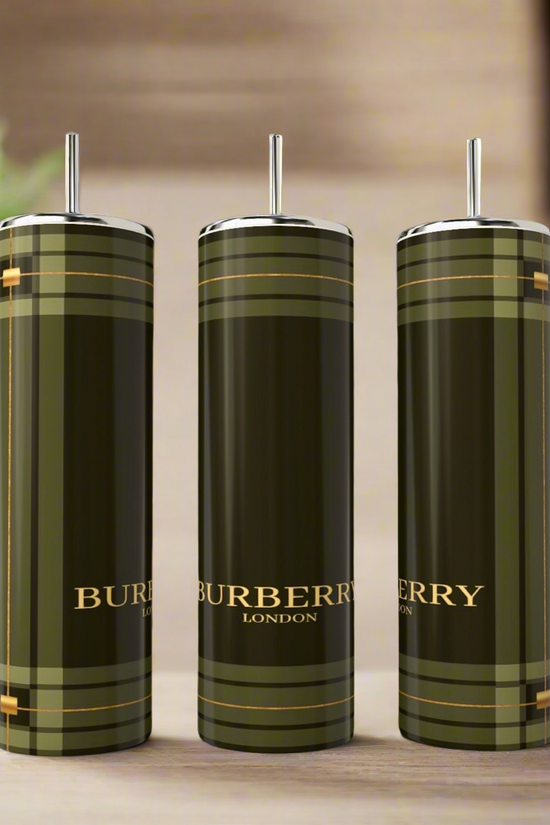 Burberry Green 20oz Skinny Tumbler